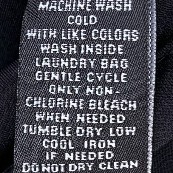 Premise Studio Women’s Top Blouse Size Medium Long Sleeve Silver Balls in Black - Picture 8 of 9